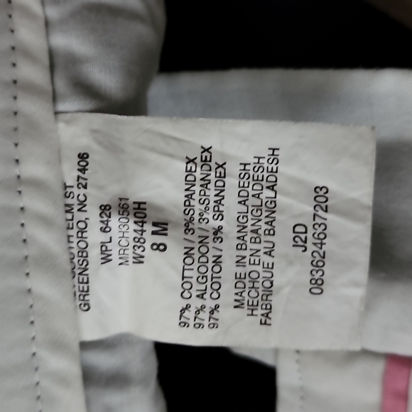 NWTS Riders Black Cropped Pants Capri School Uniform Size 8M Stretch - Picture 7 of 7